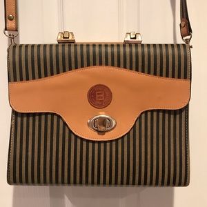 Vintage FENDI cross body briefcase
